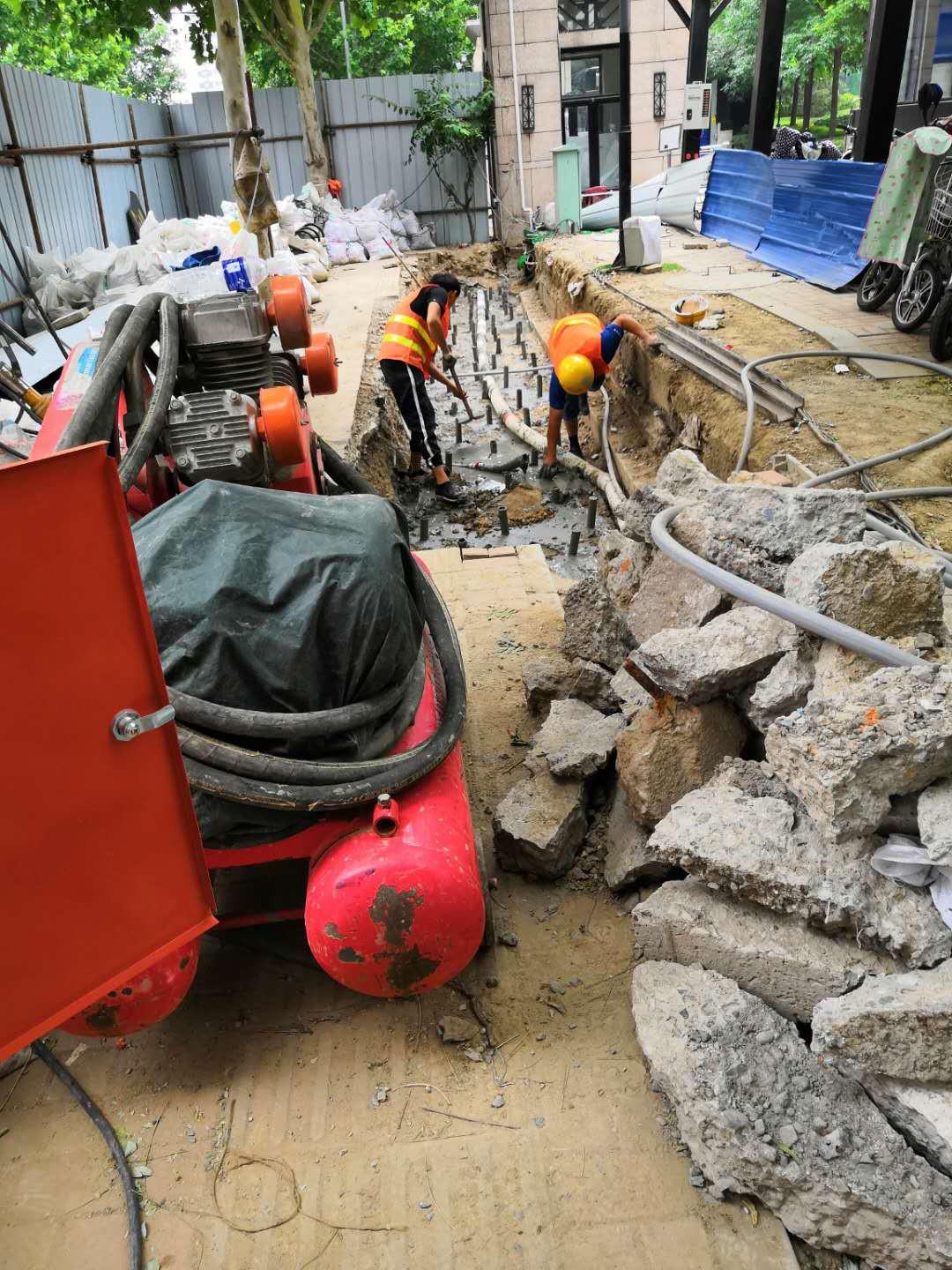 汉川地基加固解决房子的地基下沉问题